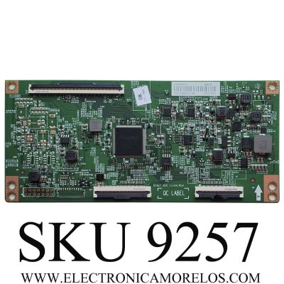 T-CON PARA TV HISENSE / NUMERO DE PARTE 335455 / RSAG7.820.13144/ROH / H41804PNS39A1 / E248779 / PANEL HD650Z6U52-TALGB5 / DISPLAY T650QVN07.H / MODELO 65U8K
